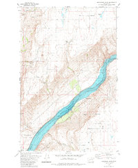 Download a high-resolution, GPS-compatible USGS topo map for Bridgeport Point, WA (1981 edition)