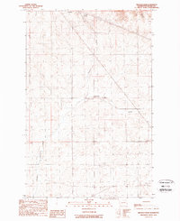 preview thumbnail of historical topo map of Lincoln County, WA in 1989