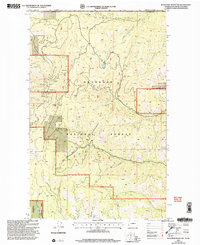Download a high-resolution, GPS-compatible USGS topo map for Buckhorn Mountain, WA (2004 edition)