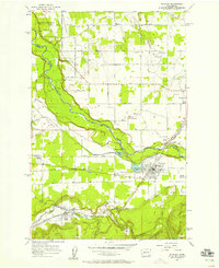 Download a high-resolution, GPS-compatible USGS topo map for Buckley, WA (1958 edition)