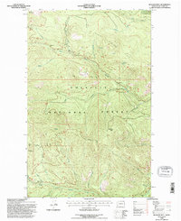 Download a high-resolution, GPS-compatible USGS topo map for Bulldog Mtn, WA (1996 edition)