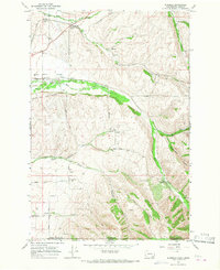 Download a high-resolution, GPS-compatible USGS topo map for Buroker, WA (1967 edition)