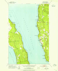 Download a high-resolution, GPS-compatible USGS topo map for Camano, WA (1955 edition)