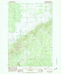 Download a high-resolution, GPS-compatible USGS topo map for Camas Prairie, WA (1983 edition)