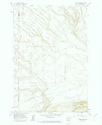 Download a high-resolution, GPS-compatible USGS topo map for Canoe Ridge, WA (1963 edition)