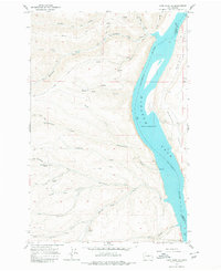 Download a high-resolution, GPS-compatible USGS topo map for Cape Horn SE, WA (1980 edition)