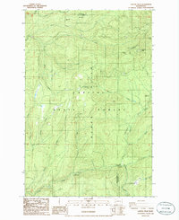 Download a high-resolution, GPS-compatible USGS topo map for Capitol Peak, WA (1986 edition)