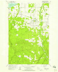 Download a high-resolution, GPS-compatible USGS topo map for Carlsborg, WA (1958 edition)