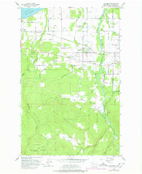 Download a high-resolution, GPS-compatible USGS topo map for Carlsborg, WA (1978 edition)
