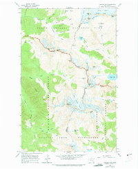 Download a high-resolution, GPS-compatible USGS topo map for Cascade Pass, WA (1975 edition)