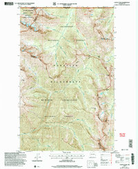 preview thumbnail of historical topo map of Whatcom County, WA in 2002