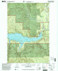 Download a high-resolution, GPS-compatible USGS topo map for Cedar Flats, WA (2003 edition)