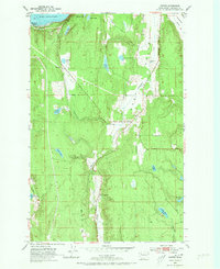 Download a high-resolution, GPS-compatible USGS topo map for Center, WA (1973 edition)
