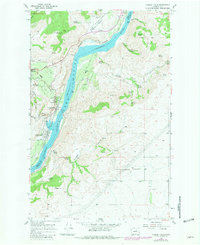 Download a high-resolution, GPS-compatible USGS topo map for Chelan Falls, WA (1981 edition)