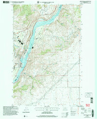Download a high-resolution, GPS-compatible USGS topo map for Chelan Falls, WA (2008 edition)