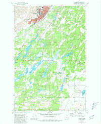 Download a high-resolution, GPS-compatible USGS topo map for Cheney, WA (1981 edition)