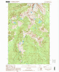 Download a high-resolution, GPS-compatible USGS topo map for Chikamin Peak, WA (1989 edition)