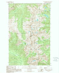 Download a high-resolution, GPS-compatible USGS topo map for Chiwaukum Mountains, WA (1989 edition)
