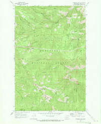 Download a high-resolution, GPS-compatible USGS topo map for Chumstick Mtn, WA (1972 edition)