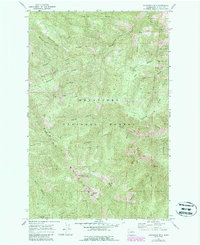 Download a high-resolution, GPS-compatible USGS topo map for Chumstick Mtn, WA (1987 edition)