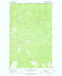 Download a high-resolution, GPS-compatible USGS topo map for Churchill Mtn, WA (1978 edition)
