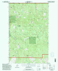 preview thumbnail of historical topo map of Stevens County, WA in 1992