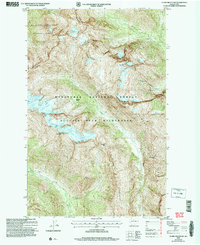 Download a high-resolution, GPS-compatible USGS topo map for Clark Mountain, WA (2008 edition)