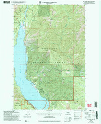 Download a high-resolution, GPS-compatible USGS topo map for Cle Elum Lake, WA (2006 edition)