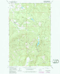 Download a high-resolution, GPS-compatible USGS topo map for Cliff Ridge, WA (1986 edition)