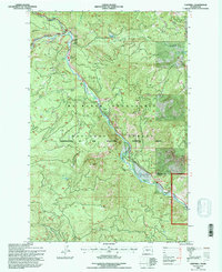 Download a high-resolution, GPS-compatible USGS topo map for Cliffdell, WA (1996 edition)