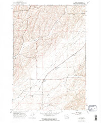 preview thumbnail of historical topo map of Walla Walla County, WA in 1967