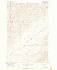 preview thumbnail of historical topo map of Walla Walla County, WA in 1967