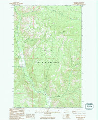 Download a high-resolution, GPS-compatible USGS topo map for Cody Butte, WA (1994 edition)