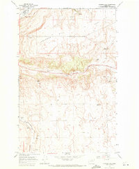 Download a high-resolution, GPS-compatible USGS topo map for Coleman Hill, WA (1971 edition)