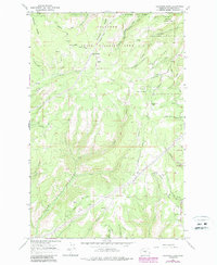 Download a high-resolution, GPS-compatible USGS topo map for Colockum Pass, WA (1987 edition)
