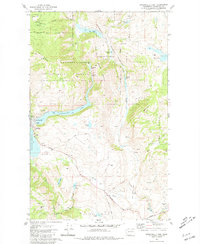 Download a high-resolution, GPS-compatible USGS topo map for Conconully East, WA (1981 edition)