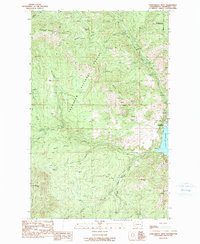 Download a high-resolution, GPS-compatible USGS topo map for Conconully West, WA (1989 edition)
