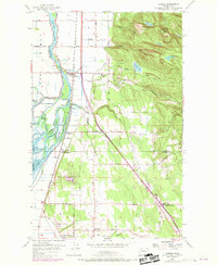 Download a high-resolution, GPS-compatible USGS topo map for Conway, WA (1969 edition)