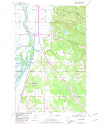 Download a high-resolution, GPS-compatible USGS topo map for Conway, WA (1981 edition)