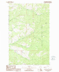 Download a high-resolution, GPS-compatible USGS topo map for Cooke Mountain, WA (1988 edition)