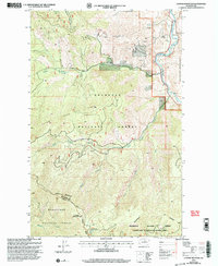 Download a high-resolution, GPS-compatible USGS topo map for Cooper Mountain, WA (2004 edition)