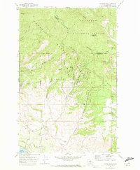 Download a high-resolution, GPS-compatible USGS topo map for Cooper Ridge, WA (1972 edition)