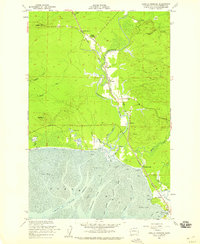 Download a high-resolution, GPS-compatible USGS topo map for Copalis Crossing, WA (1959 edition)