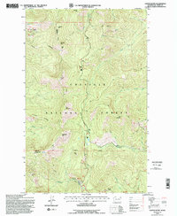 Download a high-resolution, GPS-compatible USGS topo map for Copper Butte, WA (1996 edition)