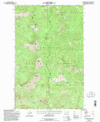 Download a high-resolution, GPS-compatible USGS topo map for Copper Butte, WA (1996 edition)