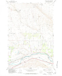 Download a high-resolution, GPS-compatible USGS topo map for Corral Canyon, WA (1977 edition)