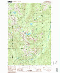 Download a high-resolution, GPS-compatible USGS topo map for Cougar Lake, WA (1998 edition)