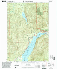 Download a high-resolution, GPS-compatible USGS topo map for Cougar, WA (2003 edition)