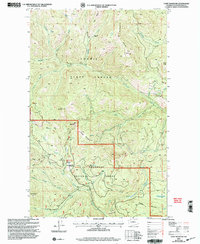 Download a high-resolution, GPS-compatible USGS topo map for Coxit Mountain, WA (2004 edition)