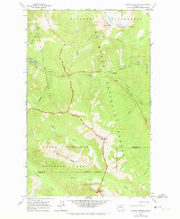 Download a high-resolution, GPS-compatible USGS topo map for Crater Mountain, WA (1974 edition)